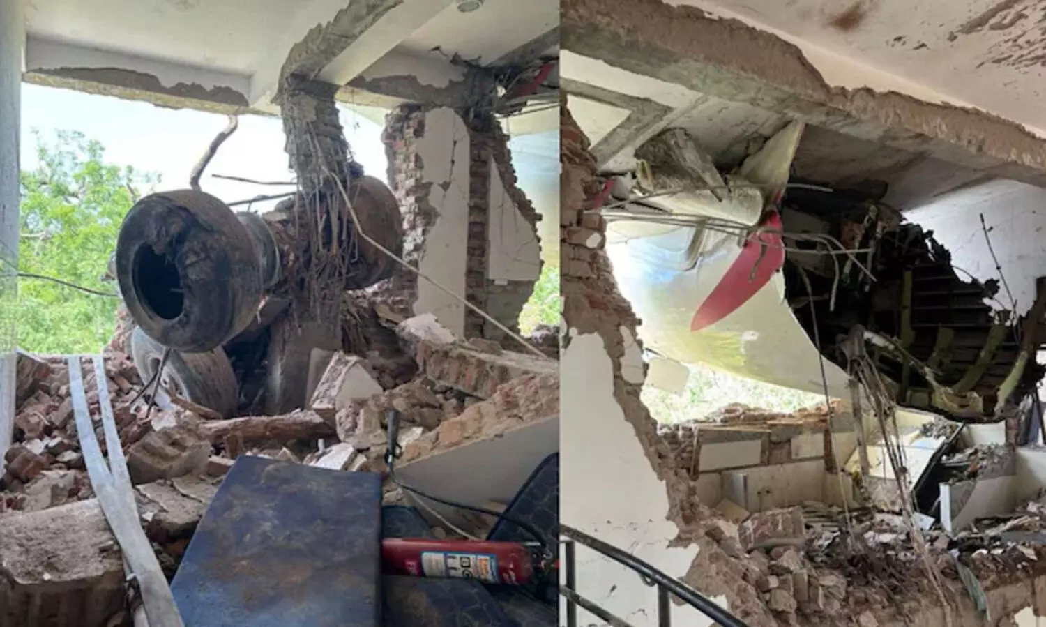 അഹ്മദാബാദിൽ വിമാനം തകർന്നു വീണ ഹോസ്റ്റലിലെ അഞ്ച് മെഡിക്കൽ വിദ്യാർഥികൾ മരിച്ചു