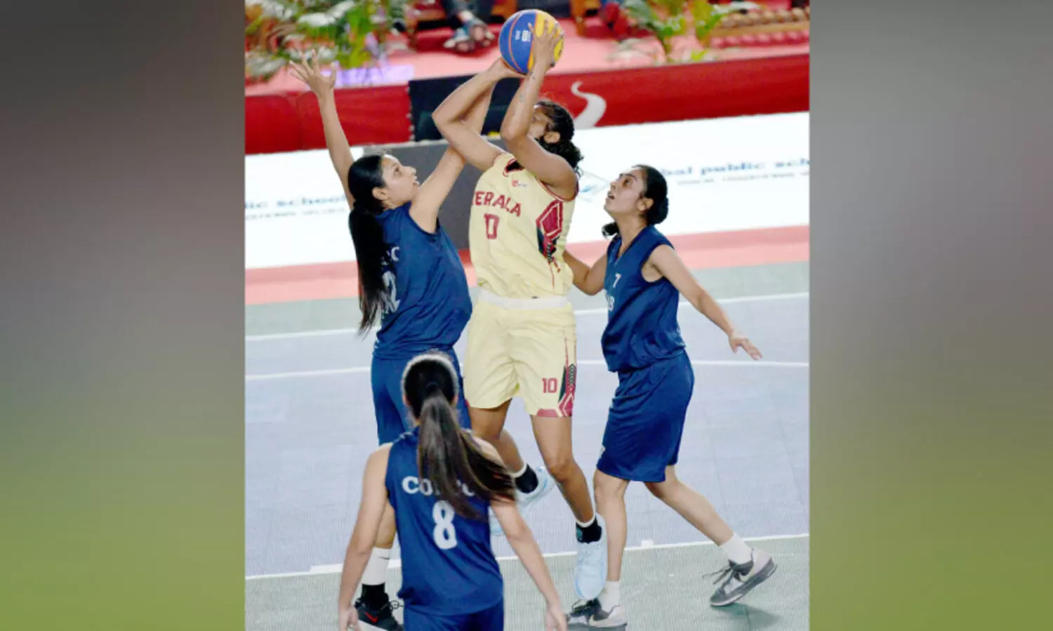 ദേശീയ ബാസ്‌കറ്റ്‌ബാൾ ചാമ്പ്യൻഷിപ്പ്: കേരള വനിതകള്‍ ക്വാർട്ടറിൽ
