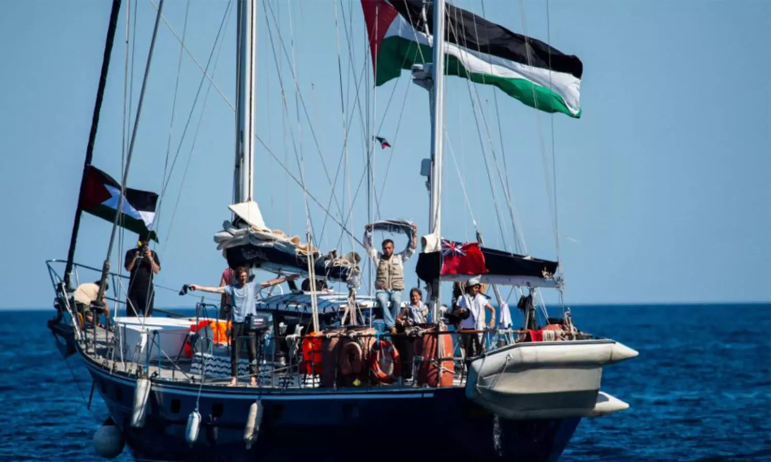 മെഡ്‍ലീൻ കപ്പലിലെ ആറ് പേരെകൂടി നാടുകടത്തി ഇസ്രായേൽ