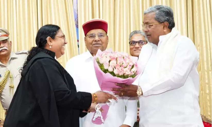 ജ​സ്റ്റി​സ് പെ​രു​ഗു ശ്രീ ​സു​ധ ഹൈ​കോ​ട​തി ജ​ഡ്ജി​യാ​യി സ​ത്യ​പ്ര​തി​ജ്ഞ ചെ​യ്തു