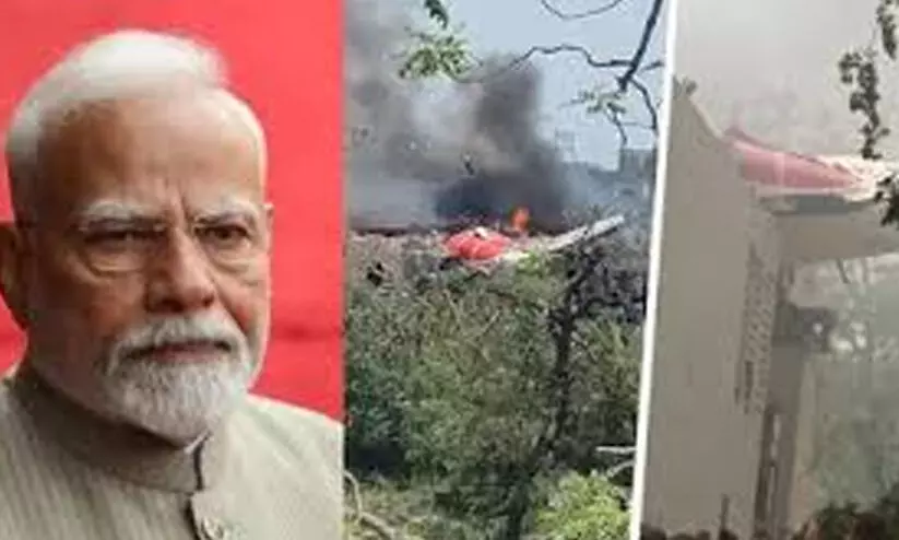 ‘ഹൃദയഭേദകം, വാക്കുകൾക്ക് അതീതമായ ദുരന്തം’; വിമാനാപകടത്തിൽ അനുശോചിച്ച് പ്രധാനമന്ത്രി നരേന്ദ്ര മോദി ‘ഹൃദയഭേദകം, വാക്കുകൾക്ക് അതീതമായ ദുരന്തം’; വിമാനാപകടത്തിൽ അനുശോചിച്ച് പ്രധാനമന്ത്രി നരേന്ദ്ര മോദി