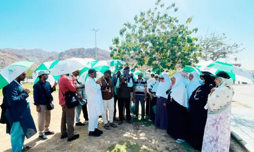 ഹ​ജ്ജിന് ശേഷം സൗ​ദി​യി​ലെ ച​രി​ത്ര​പ്ര​ദേ​ശ​ങ്ങ​ളി​ലേ​ക്ക് തീ​ർ​ഥാ​ട​ക​രു​ടെ പ്ര​വാ​ഹം