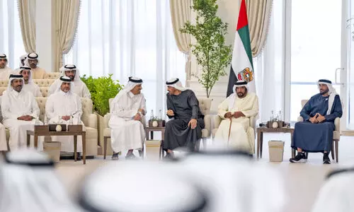 sheikh mohammed meets qatar prime minister