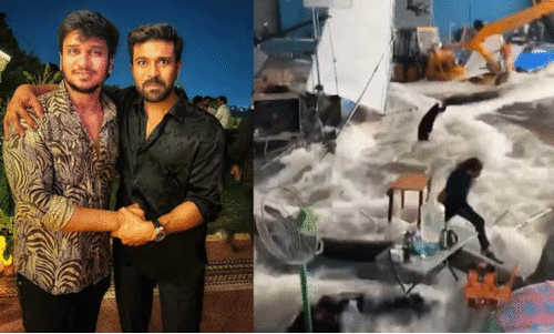 വാട്ടർ ടാങ്ക് പൊട്ടി, രാം ചരണിന്‍റെ ദി ഇന്ത്യ ഹൗസ് സെറ്റിൽ വൻ അപകടം; അസിസ്റ്റന്‍റ് കാമറാമാന് ഗുരുതര പരിക്ക്