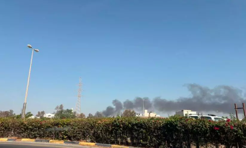 ഗോ​ഡൗ​ണി​ൽ തീ​പി​ടി​ത്തം