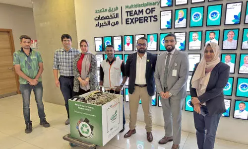 ആ​സ്റ്റ​ർ വ​ള​ന്റി​യേ​ഴ്​​സ്​ 750 കി.​ഗ്രാം ഇ-​മാ​ലി​ന്യം പു​ന​രു​പ​യോ​ഗി​ച്ചു