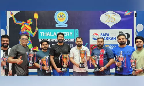 ത​ല​ശ്ശേ​രി ബാ​ഡ്മി​ന്റ​ണ്‍ ലീ​ഗ് സീ​സ​ണ്‍ ഫോ​ർ