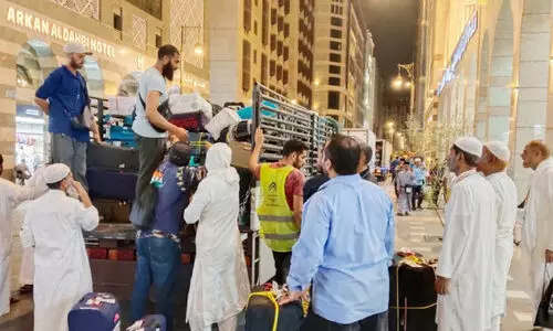 ഇ​ന്ത്യ​ൻ ഹാ​ജി​മാ​രു​ടെ മ​ട​ക്ക​യാ​ത്ര ആ​രം​ഭി​ച്ചു