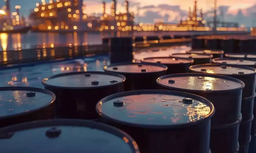 എണ്ണ വിലയിൽ കുതിപ്പ്; എണ്ണ കമ്പനി ഓഹരികളിൽ ഇടിവ് എണ്ണ വിലയിൽ കുതിപ്പ്; എണ്ണ കമ്പനി ഓഹരികളിൽ ഇടിവ്