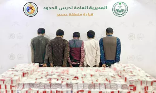 സൗ​ദി​യി​ൽ വ​ൻ മ​യ​ക്കു​മ​രു​ന്ന് വേ​ട്ട; 2,444 പ്ര​തി​ക​ൾ അ​റ​സ്​​റ്റി​ൽ