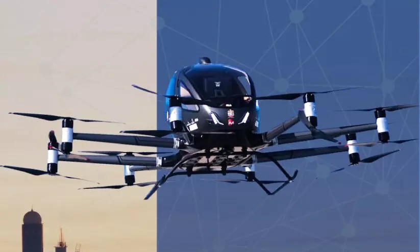 Pilotless air taxi Pilotless air taxi