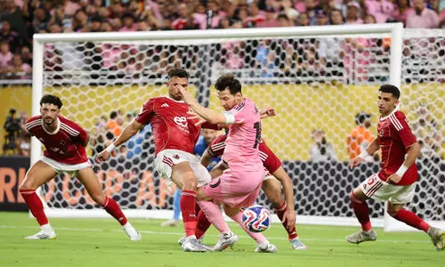 ഫിഫ ക്ലബ് ലോകകപ്പ്;ഇ​ന്റ​ർ മ​യാ​മിക്ക് അ​ൽ അ​ഹ്‌​ലിയുടെ സമനിലപ്പൂട്ട്