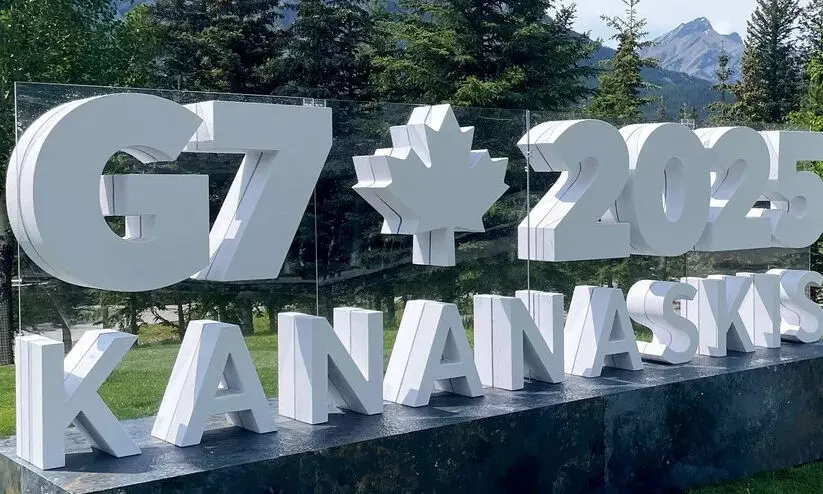സംഘർഷങ്ങൾക്ക് മധ്യേ ജി7 ഉച്ചകോടിക്ക് കാനഡയിൽ തുടക്കം സംഘർഷങ്ങൾക്ക് മധ്യേ ജി7 ഉച്ചകോടിക്ക് കാനഡയിൽ തുടക്കം