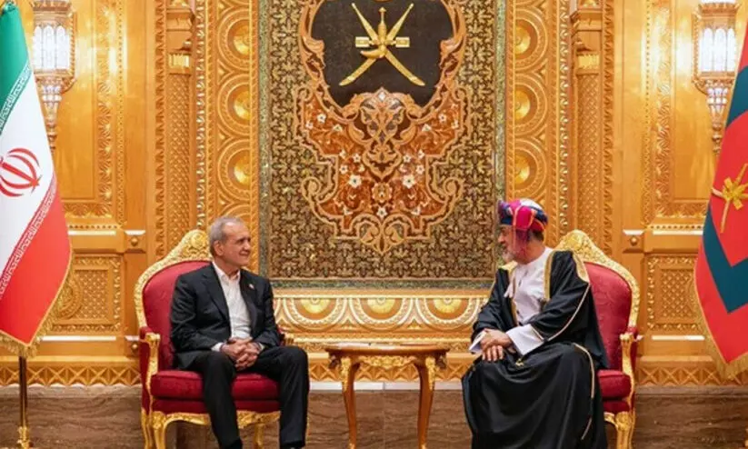 Oman sultan in Iran-Israel conflict