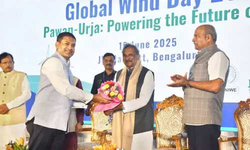 കാറ്റിൽ നിന്ന് വൈദ്യുതി ഉൽപാദനം; കർണാടക ഒന്നാം സ്ഥാനത്ത് കാറ്റിൽ നിന്ന് വൈദ്യുതി ഉൽപാദനം; കർണാടക ഒന്നാം സ്ഥാനത്ത്