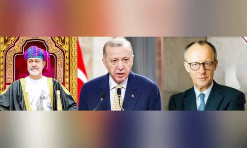 oman sultan, turkey president, german chancellor