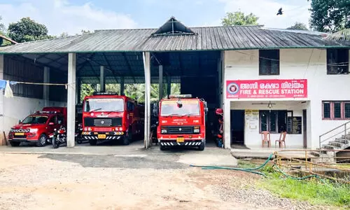 അടിസ്ഥാന സൗകര്യമില്ല; കിതച്ചോടി അടിമാലി മിനി ഫയര്‍സ്റ്റേഷൻ