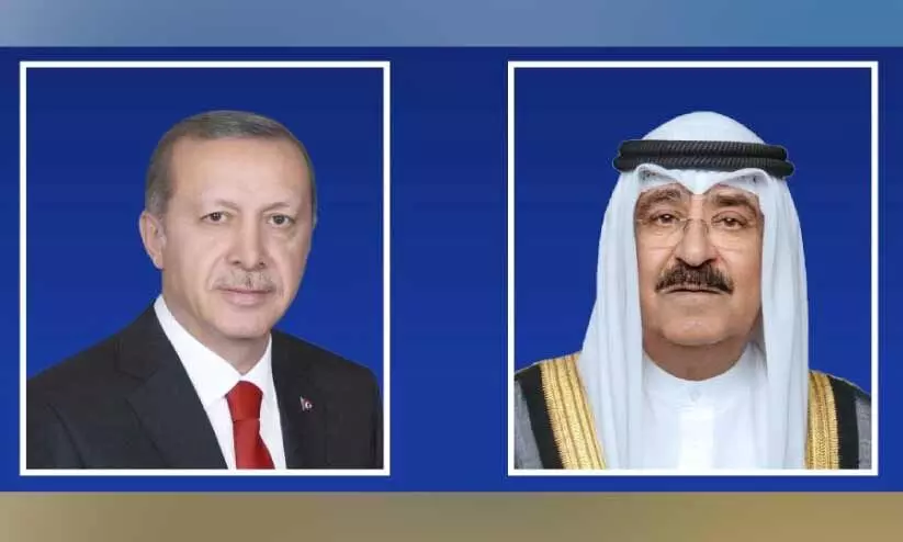 അമീർ- ഉർദുഗാൻ ചർച്ച നടത്തി അമീർ- ഉർദുഗാൻ ചർച്ച നടത്തി