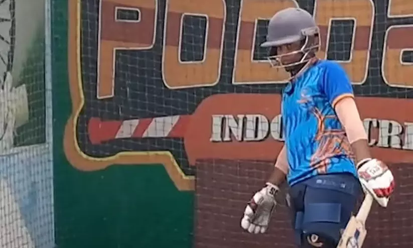 134 പന്തില് നിന്ന് 327 റണ്സ്; ഇന്ത്യൻ ക്രിക്കറ്റിന് ഇനിയിതാ പുതിയൊരു കുട്ടിത്താരം 134 പന്തില് നിന്ന് 327 റണ്സ്; ഇന്ത്യൻ ക്രിക്കറ്റിന് ഇനിയിതാ പുതിയൊരു കുട്ടിത്താരം