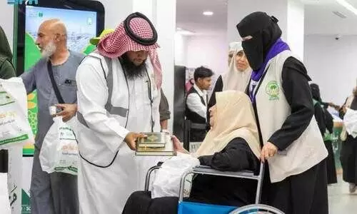 ഊ​ഷ്​​മ​ള ആ​തി​ഥ്യ​ത്തി​ൽ മ​നം നി​റ​ഞ്ഞ് തീ​ർ​ഥാ​ട​ക​ർ മ​ട​ങ്ങു​ന്നു