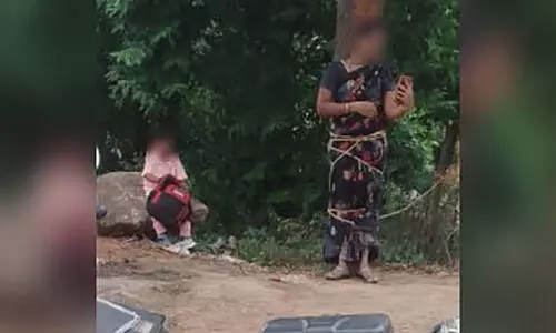 ഭർത്താവ് കടം വാങ്ങിയ തുക മടക്കി നൽകിയില്ല, യുവതിയെ മരത്തിൽ കെട്ടിയിട്ട് ടി.ഡി.പി പ്രവർത്തകൻ; ക്രൂരത ചിറ്റൂരിൽ