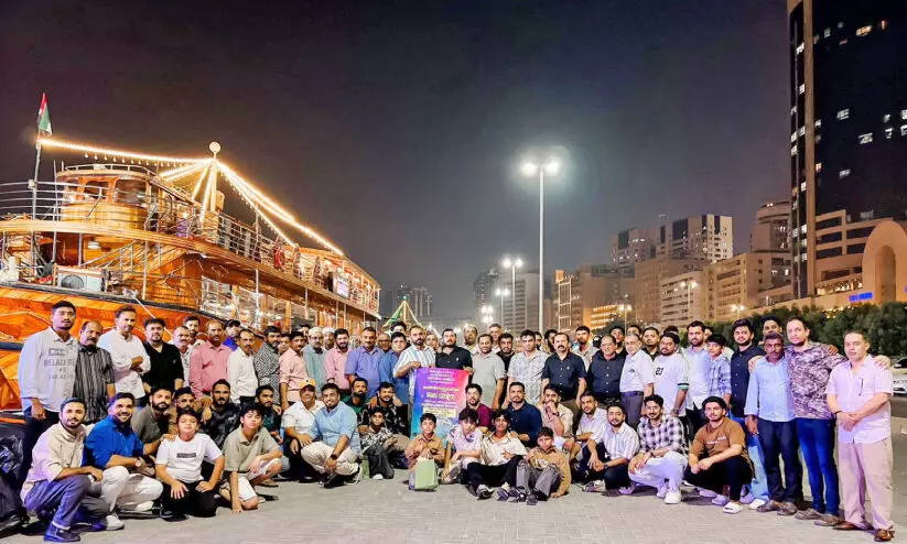 ജ​ല​യാ​ത്ര​യൊ​രു​ക്കി സ്നേ​ഹ​സം​ഗ​മം