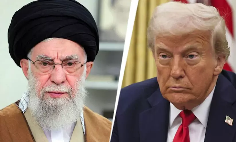 സയണിസ്റ്റ് രാഷ്ട്രത്തെ ദയയില്ലാതെ ആക്രമിക്കും; ട്രംപിന്റെ ഭീഷണിക്ക് മറുപടിയുമായി ഖാംനഈ സയണിസ്റ്റ് രാഷ്ട്രത്തെ ദയയില്ലാതെ ആക്രമിക്കും; ട്രംപിന്റെ ഭീഷണിക്ക് മറുപടിയുമായി ഖാംനഈ