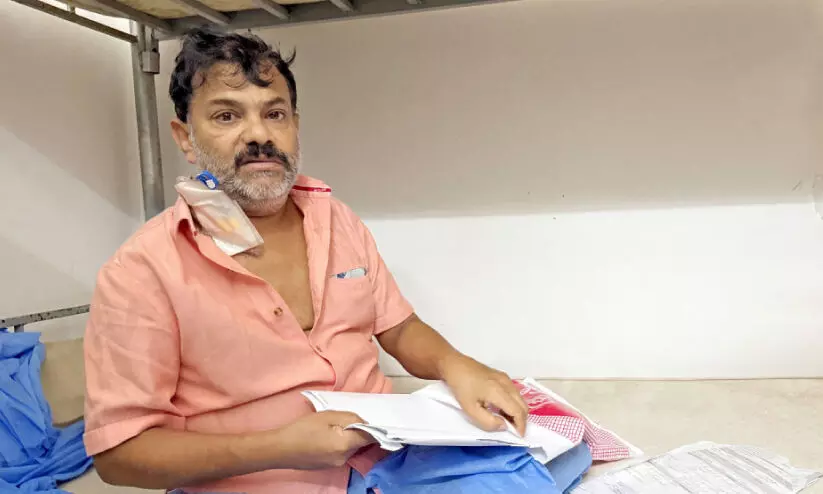 സുഹൃത്തിന് ജാമ്യം നിന്നു; യാത്രവിലക്കിൽ ചികിത്സ മുടങ്ങി പ്രവാസി സുഹൃത്തിന് ജാമ്യം നിന്നു; യാത്രവിലക്കിൽ ചികിത്സ മുടങ്ങി പ്രവാസി