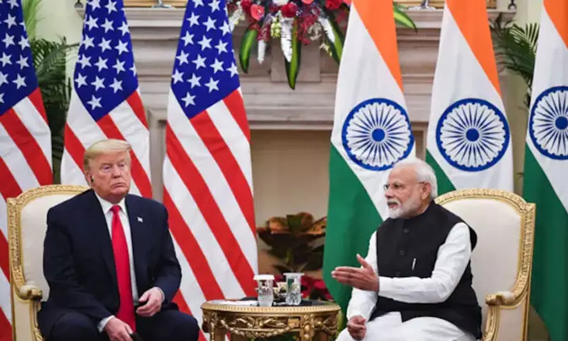 കശ്മീരിൽ മൂന്നാം കക്ഷിയുടെ മധ്യസ്ഥത വേണ്ട; പാകിസ്താൻ അപേക്ഷിച്ചത് കൊണ്ടാണ് യുദ്ധം അവസാനിപ്പിച്ചത്, ട്രംപിനോട് മോദി കശ്മീരിൽ മൂന്നാം കക്ഷിയുടെ മധ്യസ്ഥത വേണ്ട; പാകിസ്താൻ അപേക്ഷിച്ചത് കൊണ്ടാണ് യുദ്ധം അവസാനിപ്പിച്ചത്, ട്രംപിനോട് മോദി