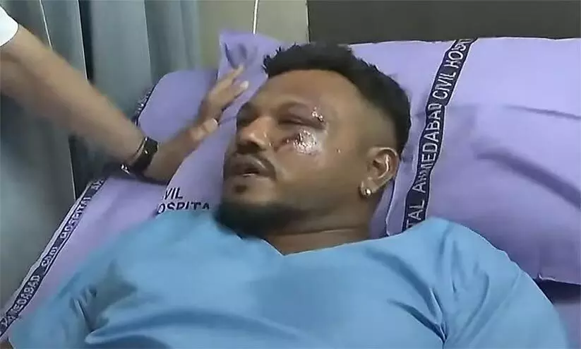 ഇളയ സഹോദരന്റെ അന്ത്യകർമങ്ങൾക്കായി വിശ്വാസ് കുമാർ ആശുപത്രി വിട്ടു ഇളയ സഹോദരന്റെ അന്ത്യകർമങ്ങൾക്കായി വിശ്വാസ് കുമാർ ആശുപത്രി വിട്ടു