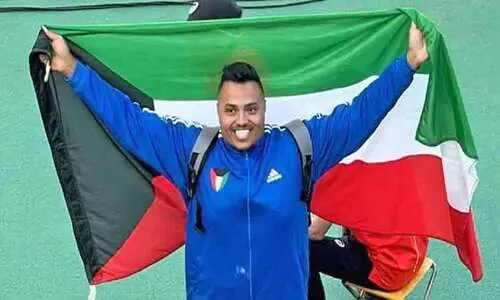 ഇ​ന്റ​ർ​നാ​ഷ​ന​ൽ പാ​രാ അ​ത്‌​ല​റ്റി​ക്സ് ഗ്രാ​ൻ​ഡ് പ്രീ: ​ഡി​സ്ക​സ് ത്രോ​യി​ൽ സ്വ​ർ​ണം