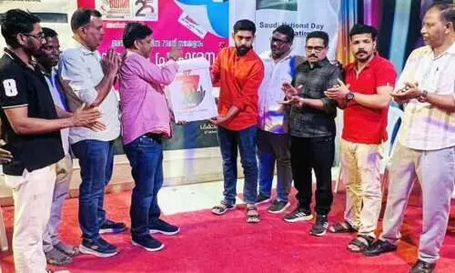 കേ​ളി അ​സീ​സി​യ ഏ​രി​യ സ​മ്മേ​ള​ന ലോ​ഗോ പ്ര​കാ​ശ​നം ചെ​യ്‌​തു