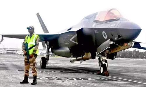 തകരാര്‍ പൂര്‍ണമായും പരിഹരിച്ചില്ല; ബ്രിട്ടീഷ് യുദ്ധവിമാനത്തിന്റെ മടക്കം വൈകും