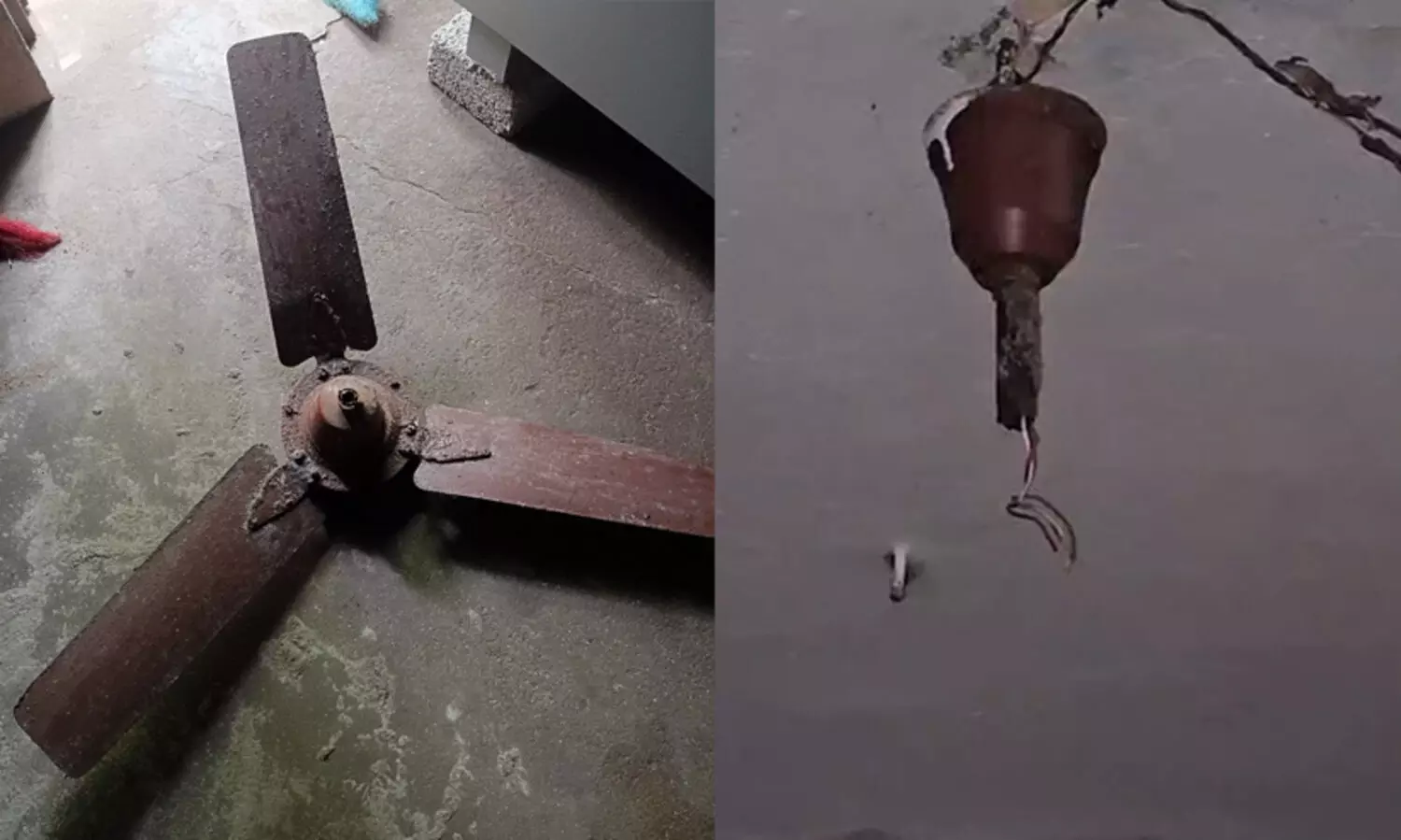 അങ്കണവാടി കെട്ടിടത്തിലെ ഫാൻ പൊട്ടിവീണ് മൂന്നുവയസുകാരന് പരിക്ക്