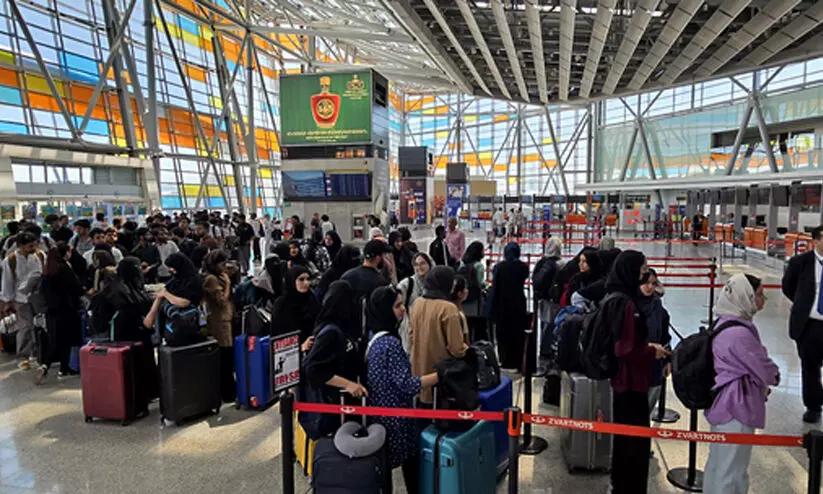 ഇറാനിൽ നിന്നുള്ള ഇന്ത്യൻ വിദ്യാർഥികളുമായുള്ള ആദ്യ വിമാനം ഡൽഹിയിലെത്തി