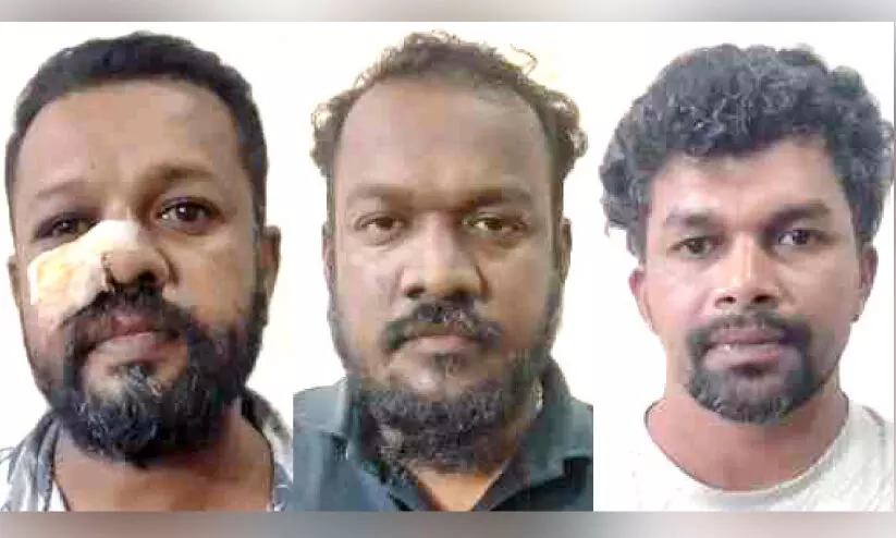 പെൺകുട്ടിയെയും സഹോദരനെയും കൈയേറ്റം ചെയ്ത കേസിൽ മൂന്നുപേർ അറസ്റ്റിൽ