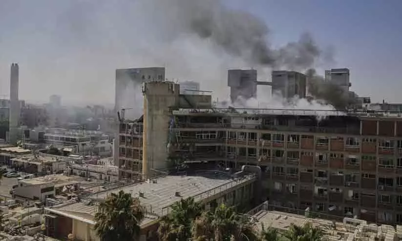 ഇറാൻ ആക്രമിച്ചത് ഗസ്സയിൽ പരിക്കേറ്റ ഇസ്രായേൽ സൈനികരെ ചികിത്സിച്ചിരുന്ന ആശുപത്രി?; യുദ്ധക്കുറ്റമെന്ന് നെതന്യാഹു ഇറാൻ ആക്രമിച്ചത് ഗസ്സയിൽ പരിക്കേറ്റ ഇസ്രായേൽ സൈനികരെ ചികിത്സിച്ചിരുന്ന ആശുപത്രി?; യുദ്ധക്കുറ്റമെന്ന് നെതന്യാഹു