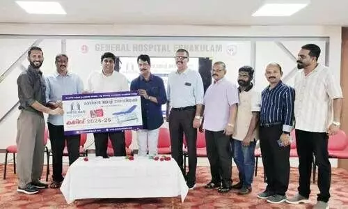 വെ​സ്കോ​സ ‘ക​നി​വ്’ സ​ഹാ​യം എ​റ​ണാ​കു​ളം ജ​ന​റ​ൽ ആ​ശു​പ​ത്രി​ക്ക്