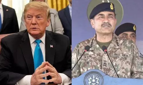പാ​കി​സ്താ​ൻ സൈനിക മേധാവിക്ക് വൈറ്റ് ഹൗസിൽ ട്രംപിന്റെ വിരുന്ന് ​