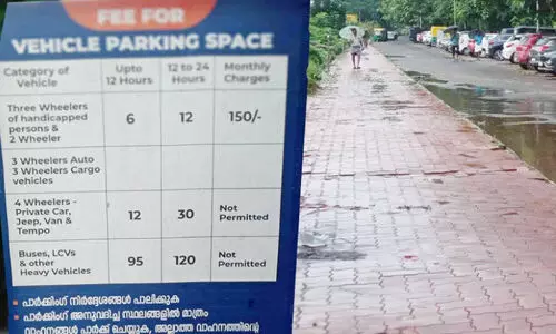നീ​ലേ​ശ്വ​രം റെ​യി​ൽവേ സ്റ്റേ​ഷ​ൻ; വാ​ഹ​ന പാ​ർ​ക്കി​ങ് ഫീ​സ് പ​ല​വി​ധം