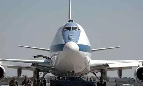 വാഷിങ്ടണിനടുത്ത് ‘അന്ത്യദിന വിമാനം’ സജ്ജമാക്കി യു.എസ്; ഒരാഴ്ച വരെ നിലംതൊടാതെ നിൽക്കും, ആണവ -സൈബർ ആക്രമണങ്ങൾ ചെറുക്കും