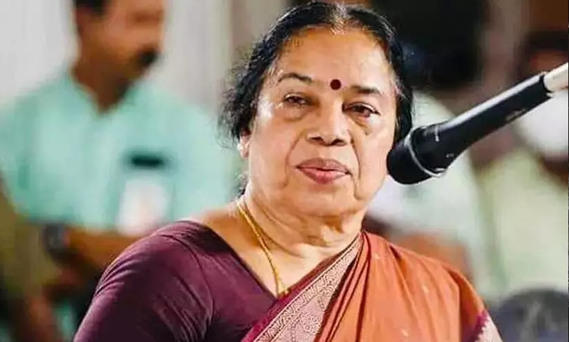 മുസ്‍ലിം സ്ത്രീ ഭർത്താവല്ലാത്ത ഒരാളോട് സംസാരിക്കാൻ പാടില്ല എന്ന ചിന്താഗതി താലിബാനിസം, ഇത് തീവ്രവാദമല്ല അതിഭീകരത -പി.കെ. ശ്രീമതി