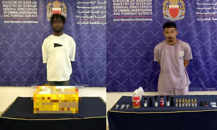 മയക്കുമരുന്ന് കേസിൽ രണ്ടുപേർ അറസ്റ്റിൽ മയക്കുമരുന്ന് കേസിൽ രണ്ടുപേർ അറസ്റ്റിൽ