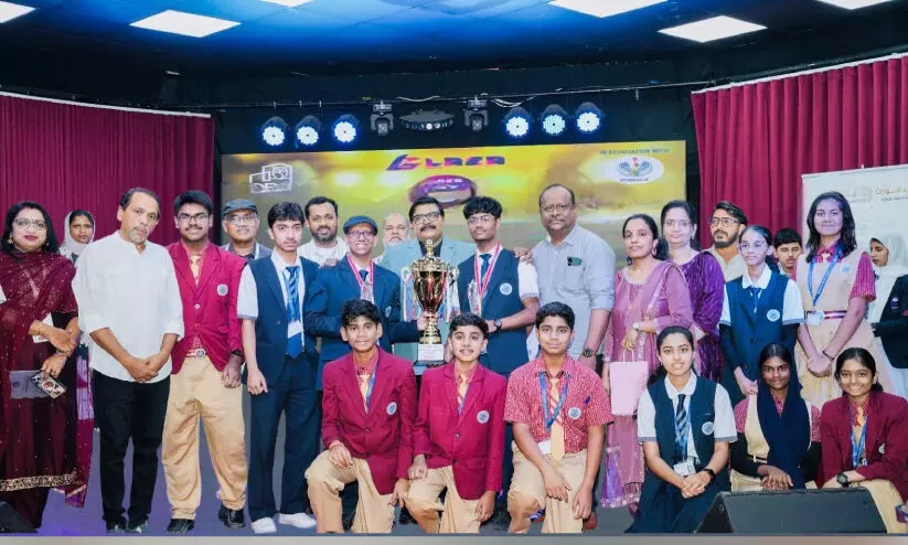 ജൂ​നി​യ​ർ ജീ​നി​യ​സ് ഖ​ത്ത​ർ; ഭ​വ​ൻ സ്കൂ​ൾ ജേ​താ​ക്ക​ൾ