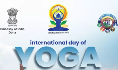 ഐ.​എ​സ്.​സി യോ​ഗാ​ ദി​നാ​ഘോ​ഷം നാ​ളെ