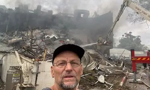 വീ​സ്മാ​നി​ൽ മി​സൈ​ൽ വീ​ണ​ത് ഇ​സ്രാ​യേ​ലി​ന് ക​ന​ത്ത പ്ര​ഹ​രം