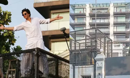 തീരദേശ പരിപാലന നിയമം ലംഘിക്കാൻ സാധ്യത; ഷാരൂഖിന്‍റെ മന്നത്തിൽ പരിശോധന