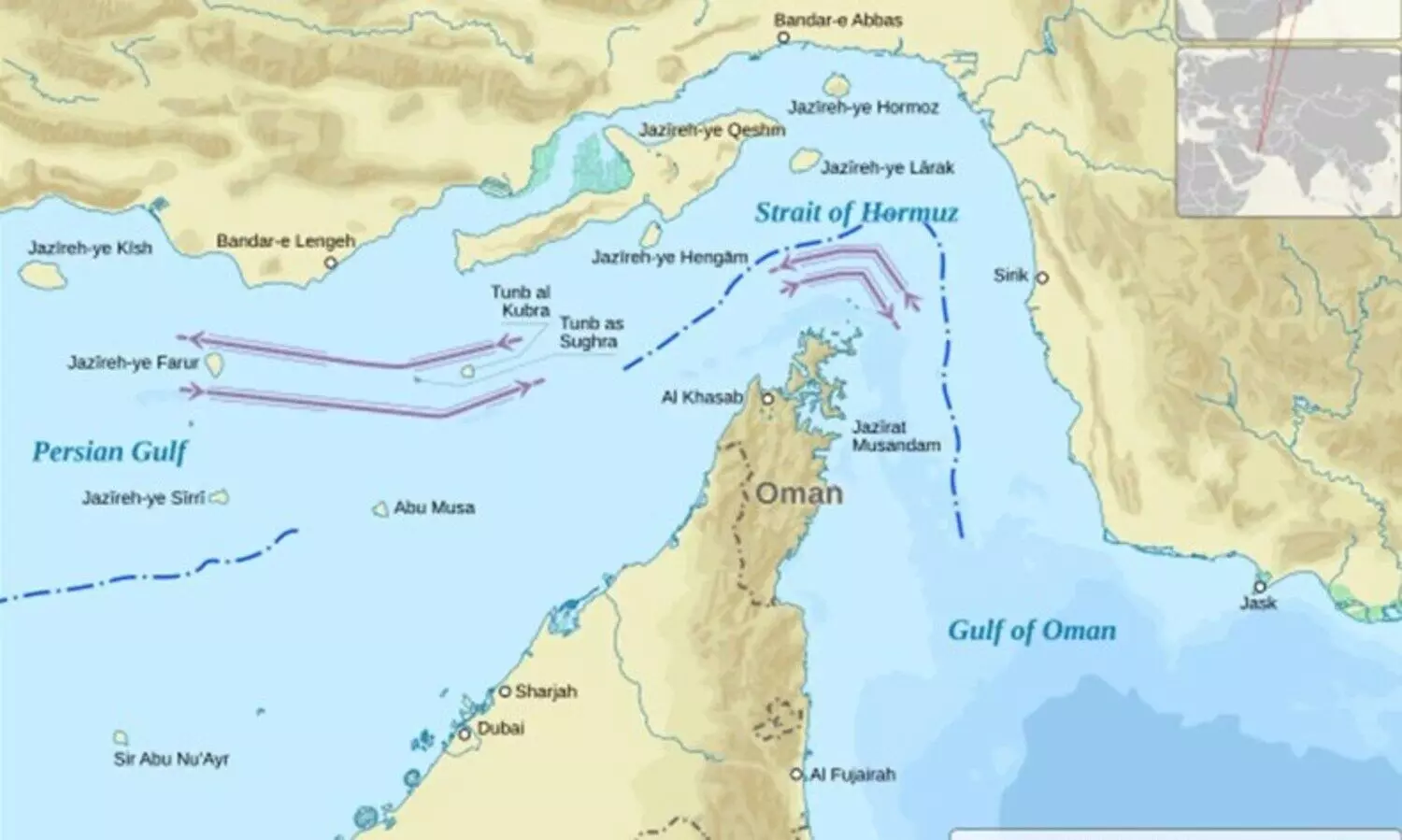 ‘ഹോര്‍മുസ് കടലിടുക്ക് ഇറാന്‍  അടച്ചിട്ടാല്‍ എന്തു സംഭവിക്കും?’