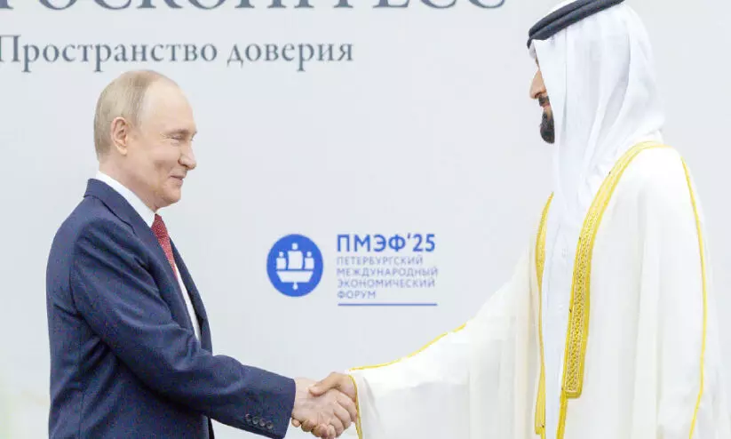 Sheikh Nasser thanks Putin