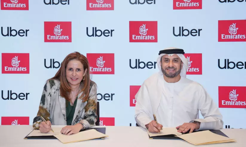 emirates and uber
